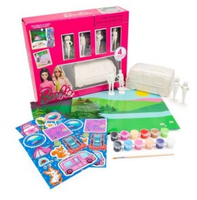 Barbie Camper Van Paint Set