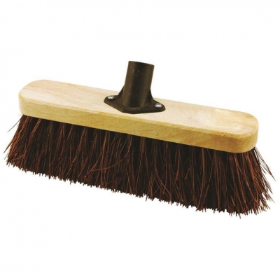 Elliotts Wooden Broom Head 29cm With Bracket