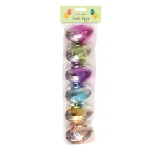 Refillable easter Eggs Metallic