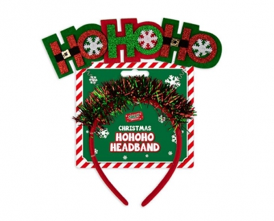 Christmas Novelty Ho Ho Ho Head Boppers