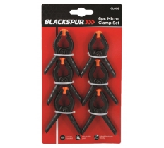 Blackspur 8Pc Micro Clamp Set