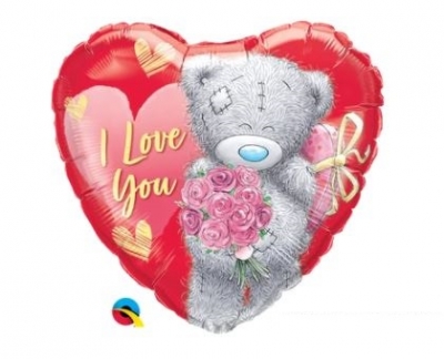 Qualatex 18" Heart Tatty Teddy I Love You Bouquet Balloon