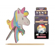 Glow In Dark Scratch 3d Diy Unicorns