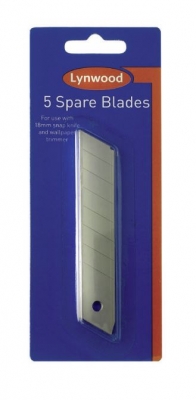 18mm Snap Off Blades 5 Pack