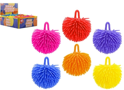 Spiky Jiggly Ball 7cm ( Assorted Colours )