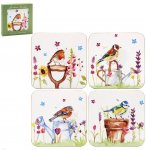 Set Of 4 Garden Birds Coasters