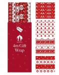 Christmas Scandi Wrap 4m