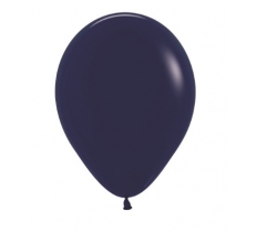 Sempertex 5" Fashion Navy Blue Latex Balloons 50 Pack