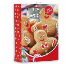 Gingerbread Man Extra Large Bag