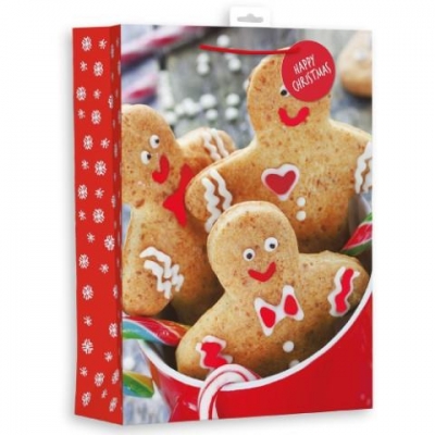 Gingerbread Man Extra Large Bag