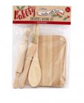 Gingerbread Wooden Baking Set