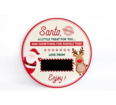 25cm Treat For Santa Plate