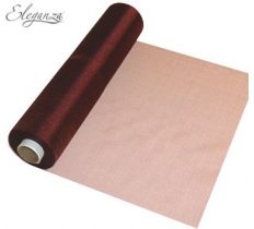 Eleganza Soft Sheer Organza 29Xm X 25M Burgundy