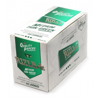 Rizla Green Standard / Regular Paper 100 Pack