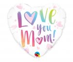 Qualatex 18" Heart Love You Mum! Balloon