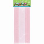 Pastel Pink Cellophane Bags 30 Pack