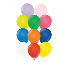 Kalisan 5" Standard Mix Latex Balloon 100 Pack