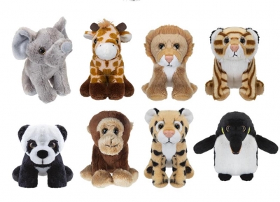 Plush 12cm Tiny Wildlife Pets ( Assorted Designs )