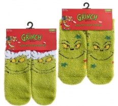 Mens Grinch Cosy Socks 1 Pair