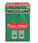 Santa's Little Helper Hat & Sock Set