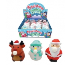 Christmas Squishy Bubble Blowers