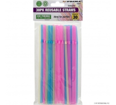 30 Pack Flexible Pla Straws