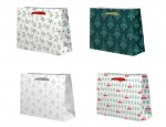 Christmas Traditional Luxury Large Gift Bag ( Assorted Designs )