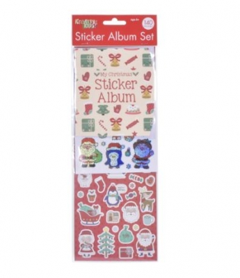Christmas Sticker Album Sets