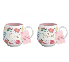 Mother's Day Floral Ceramic Mug