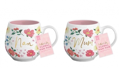 Mother's Day Floral Ceramic Mug