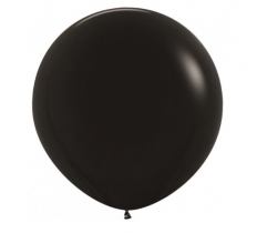 Sempertex 36" Fashion Black Latex Balloons 2 Pack