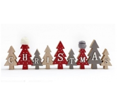 Tree Christmas Word Decoration