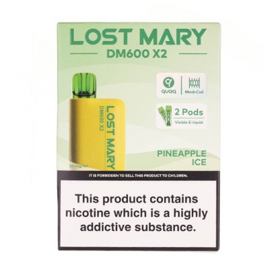 Lost Mary DM600 1200 Puff Vape Pineapple Ice