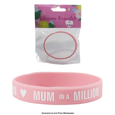 Mum In A Million Silicone Bracelet
