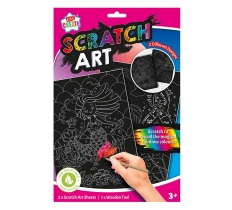 Kids Create Activity Scratch Art Sheets