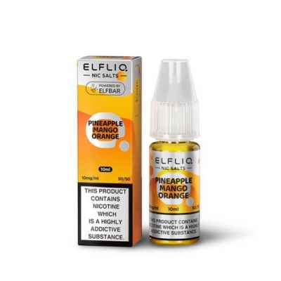 Elfliq E-liquid Pineapple Mango Orange 20mg 10ml x 10