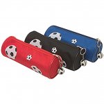 TIGER FOOTBALL CYLINDRICAL PENCIL CASE 210MM X 70MM