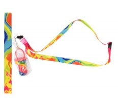 Psychedelic Lanyard With Rock Dummy