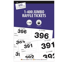 Tallon Jumbo Cloakroom raffle Tickets 1-400