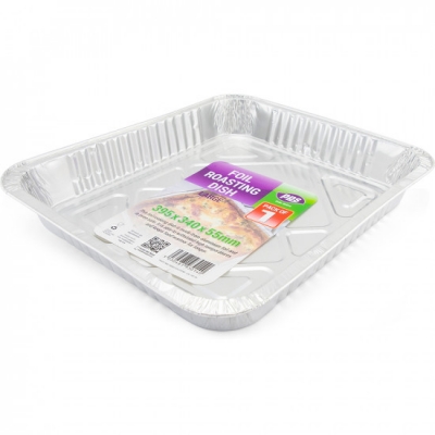 Foil Roast Dish Large 395x340x55mm 1pc