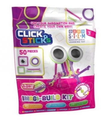 Clicksticks 50pcs Pink Model Set