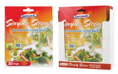 Simple Steam Cook Bags 30 Pack