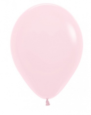 Sempertex 12" Pastel Matte Pink Latex Balloons 50 Pack