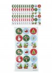 Large Christmas Stickers ( 2.5cm )