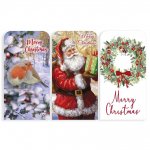 Christmas Polybag Traditional Money Wallet x 36 Pack (0.08p)