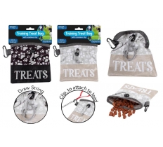 Training Treat Bag 15x15cm 2 Assorted Colours