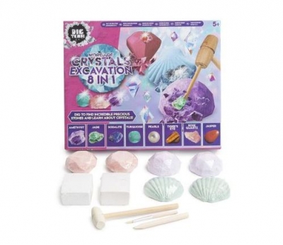 8 In 1 World Of Crystals Excavation Kit