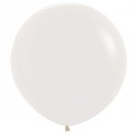 Crystal Solid Clear 24" Latex Balloons 60cm - 3 Pack