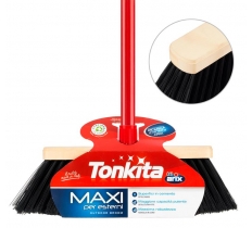 Tonkita Maxi Outdoor Broom Head With Stick