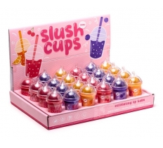 Exfoliating Lip Balm in a Slushy Cup Holder